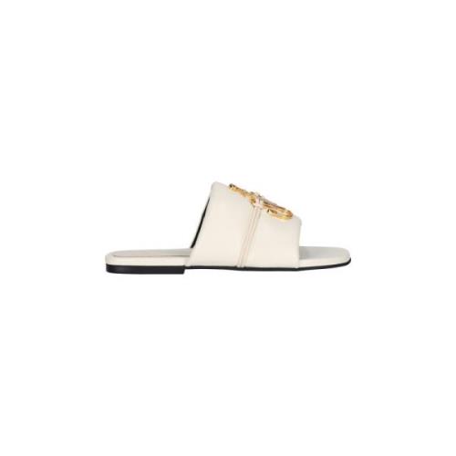 Beige Sandalen met Brede Bovenband en Vierkanteeus JW Anderson , Beige...