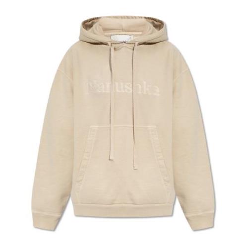 ‘Ever’ hoodie met logo Nanushka , Beige , Dames