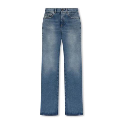 Baggy jeans Off White , Blue , Dames