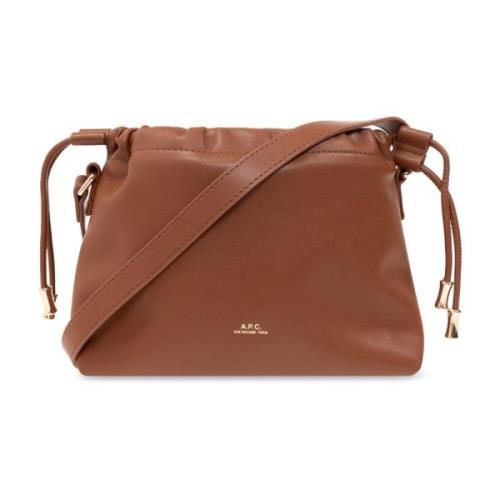 ‘Ninon Mini’ schoudertas A.p.c. , Brown , Dames