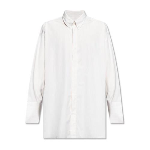 Gestreept overhemd Ami Paris , White , Heren