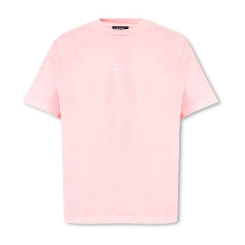 Kyle T-shirt A.p.c. , Pink , Heren