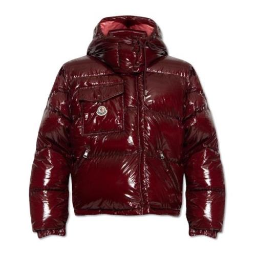 Jackets Moncler , Red , Dames