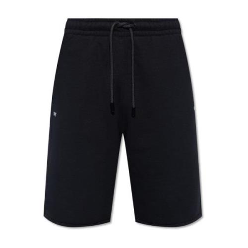 Shorts met logo Off White , Black , Heren