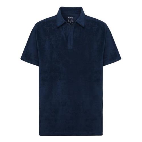 Polo Shirts Boggi Milano , Blue , Heren