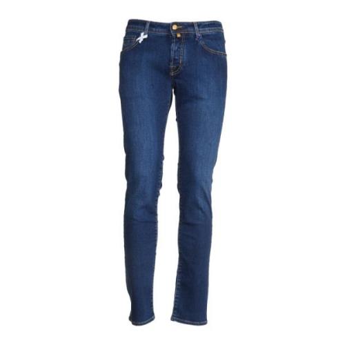 Denim Jeans Heren Aw23 Jacob Cohën , Blue , Heren