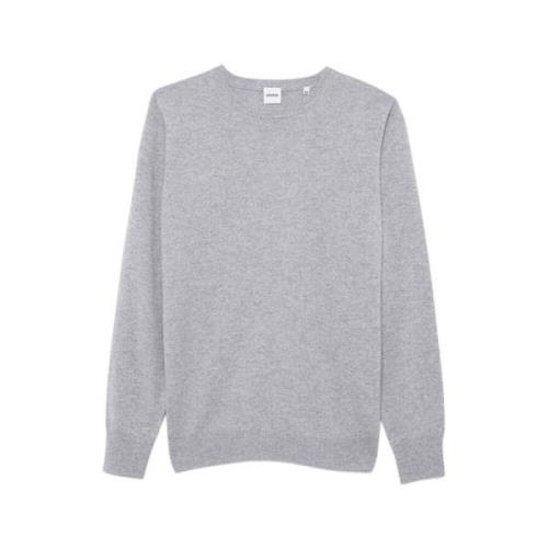 Comfortabele Cashmere Crewneck Sweatshirt Aspesi , Gray , Heren
