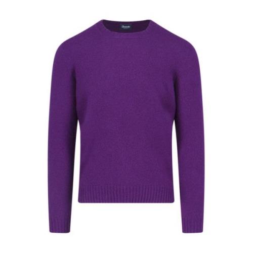 Stijlvolle Sweaters Drumohr , Purple , Heren