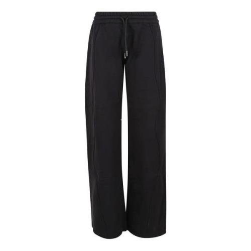 Zwarte Ronde Sweatpant Off White , Black , Dames