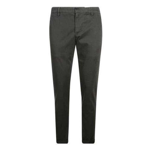 Slimme Chino Broek in Gaubert Stijl Dondup , Gray , Heren