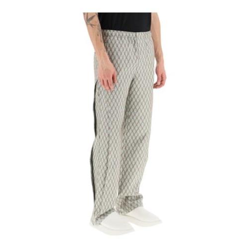 Andersson bell geometric jacquard pants with side opening Andersson Be...