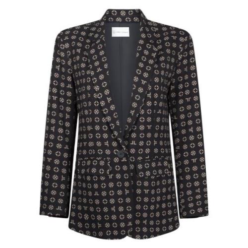 Lima Blazer-F | Zwart Beige Jane Lushka , Multicolor , Dames