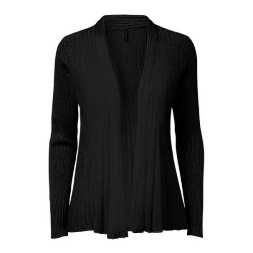 Kort luchtig licht Cardigan Freequent , Black , Dames