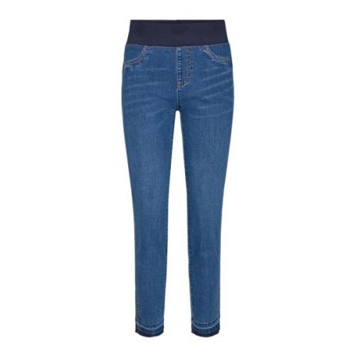 Comfortabele Skinny Jeans Freequent , Blue , Dames