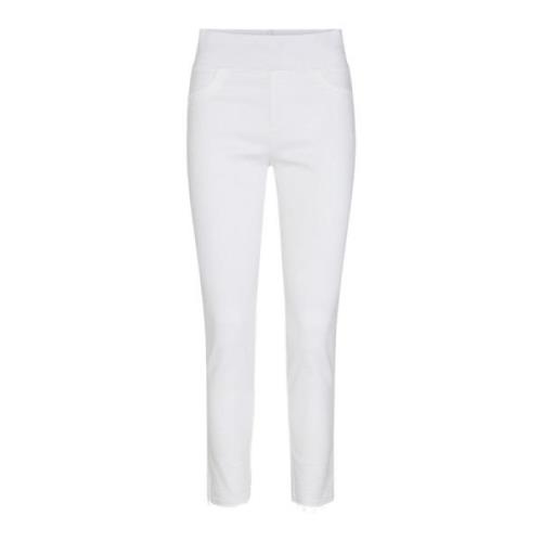 Shoantal-ankle-pa broek 120302 Freequent , White , Dames