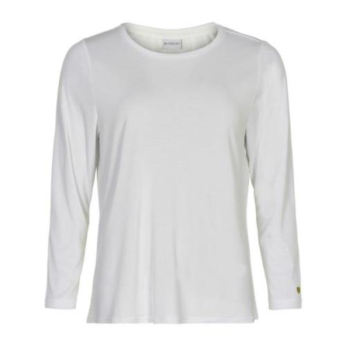 Nina T-Shirt 3/4 Sleeve 14920 IN Front , White , Dames