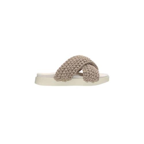 Stijlvolle Sandalen voor Dames Inuikii , Beige , Dames