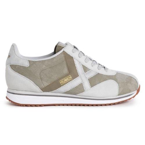 Retro Sneakers Munich , Beige , Heren