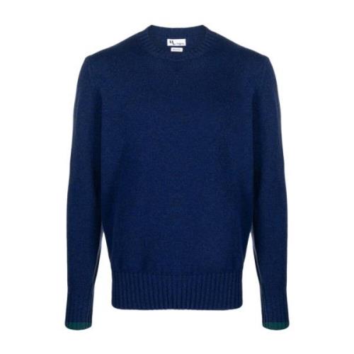 Blauwe Sweaters met Appio Shirt Doppiaa , Blue , Heren