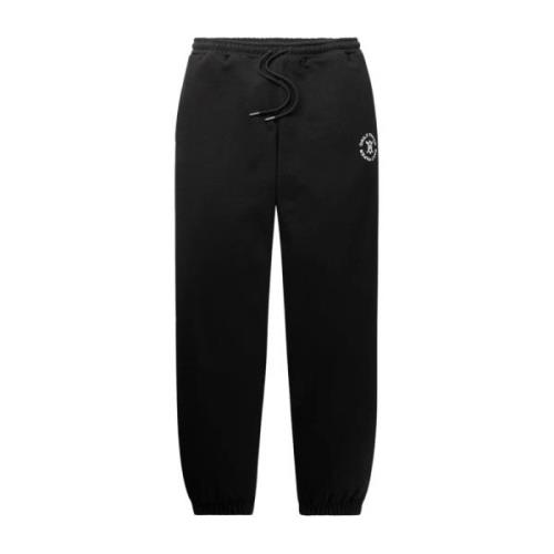 Zwarte Circle Jogger Broek Daily Paper , Black , Heren