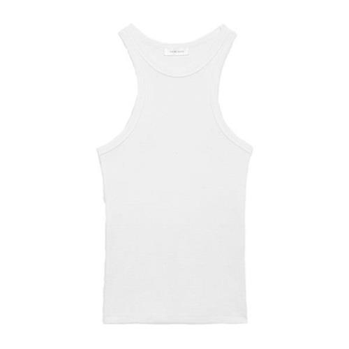 Witte Top Anine Bing , White , Dames