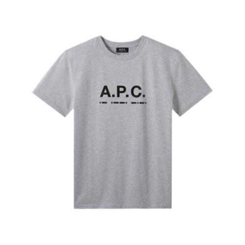 T-Shirts A.p.c. , Gray , Heren
