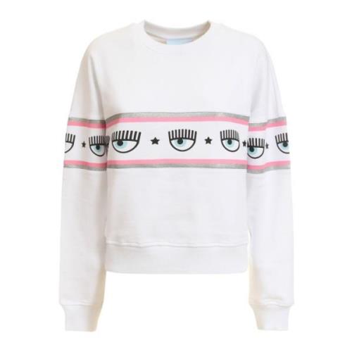 Sweatshirt Chiara Ferragni Collection , White , Dames