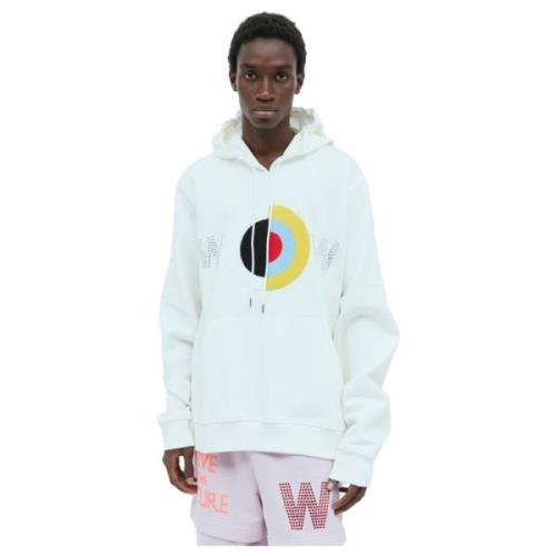 Hoodie Hoodie Walter Van Beirendonck , White , Heren