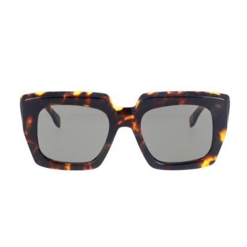 Geometrische Oversized Zonnebril met Dikke Gesneden Frames Retrosuperf...