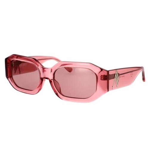 The Attico X Linda Farrow Blake Zonnebril The Attico , Pink , Unisex