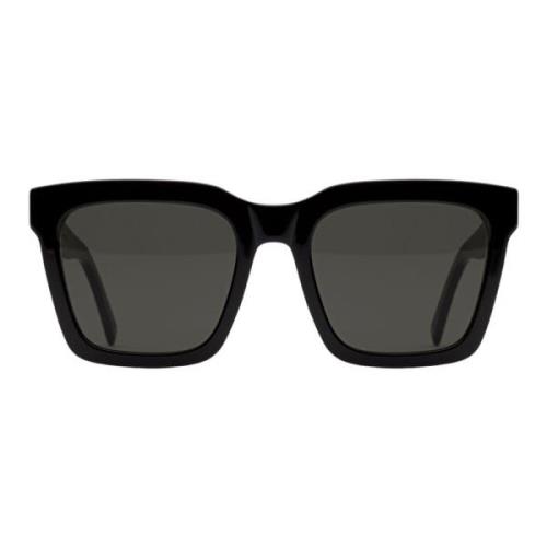 Zwarte vierkante zonnebril Retrosuperfuture , Black , Unisex