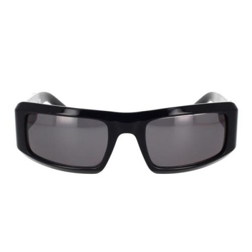 Retro-geïnspireerde zonnebril met een moderne twist Off White , Black ...