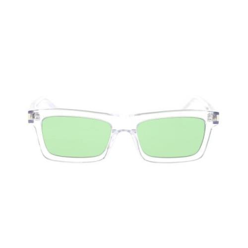 Rechthoekige zonnebril SL 461 Betty Saint Laurent , White , Dames