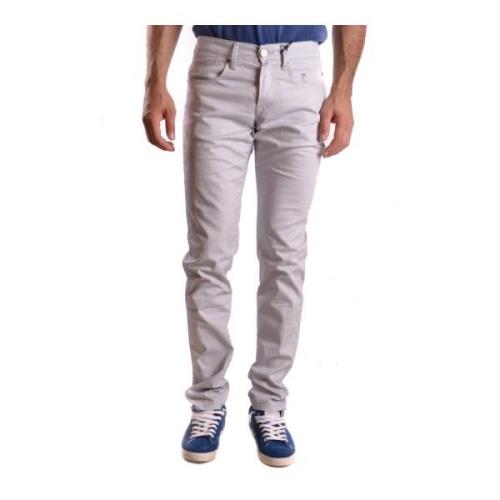 Slim-Fit Stijlvolle Jeans voor Mannen Siviglia , Gray , Heren