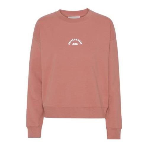 Sweatshirt Notes Du Nord , Pink , Dames