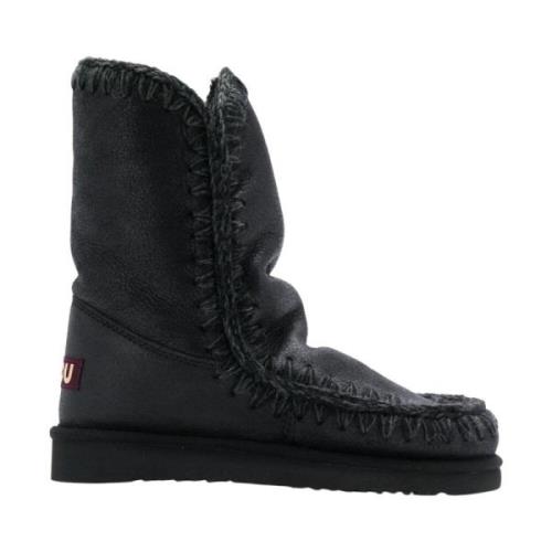 Ankle Winterlaarzen Mou , Black , Dames