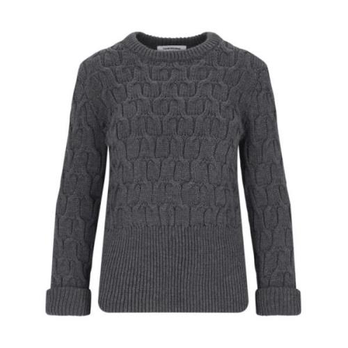 Grijze Sweaters voor Heren Thom Browne , Gray , Dames