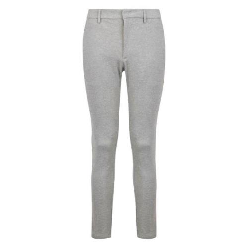 Stijlvolle en comfortabele lichtgrijze broek Dondup , Gray , Heren