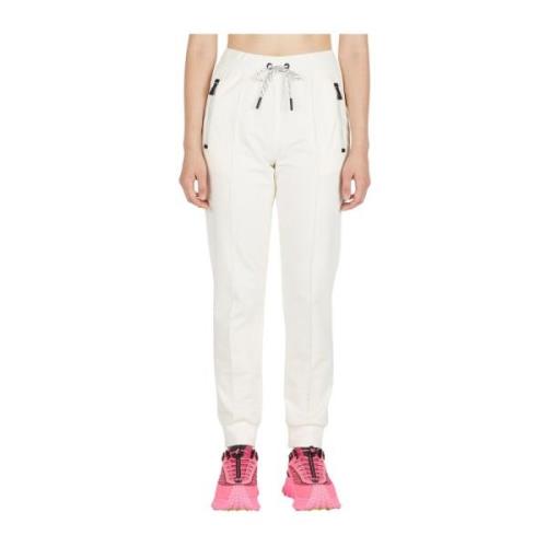 Vintage Sportswear Track Pants Moncler , White , Dames