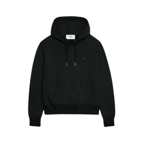 Unisex Hart Sweatshirt Ami Paris , Black , Heren