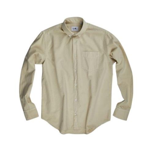 Levon -shirt Nn07 , Beige , Heren