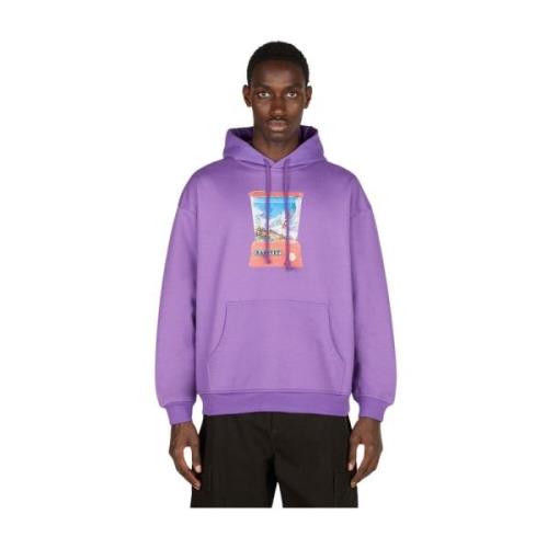 Sweatshirts Hoodies Rassvet , Purple , Heren