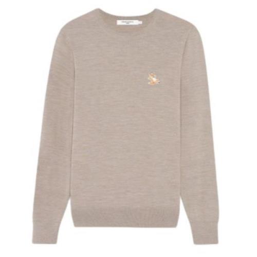 Sweatshirts Maison Kitsuné , Beige , Heren