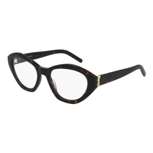 Moderne vrouwelijke SL M60 Sparse bril Saint Laurent , Black , Dames