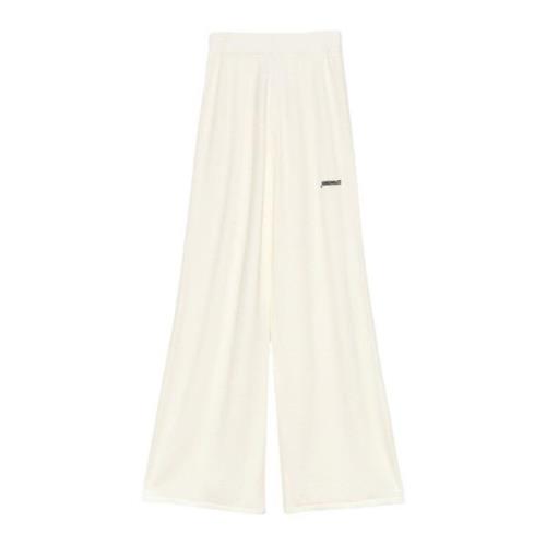 Wide Trousers Hinnominate , White , Dames