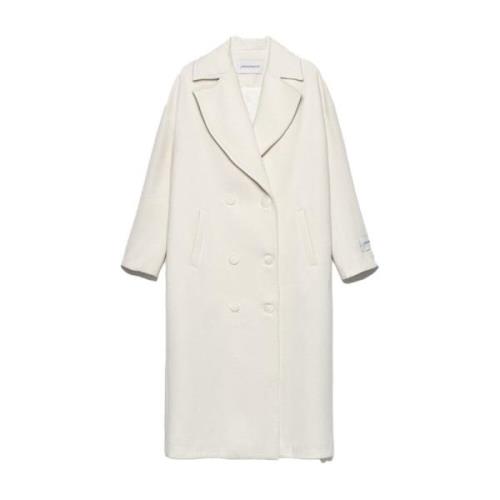 Belted Coats Hinnominate , White , Dames