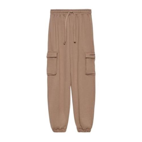 Tapered Trousers Hinnominate , Brown , Dames