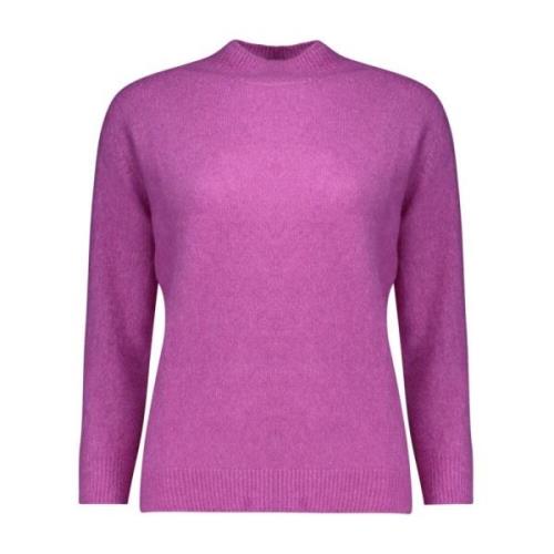 Kasjmier Coltrui Sweatshirt voor Dames Roberto Collina , Pink , Dames
