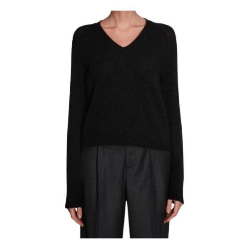 Dames sweater van hoge kwaliteit Roberto Collina , Black , Dames