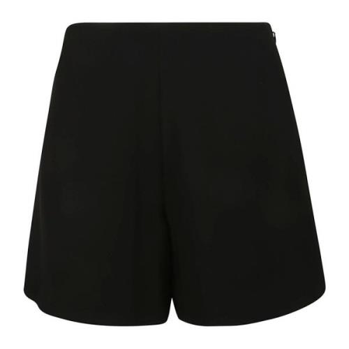 Uitlopende shorts met hoge taille MVP wardrobe , Black , Dames